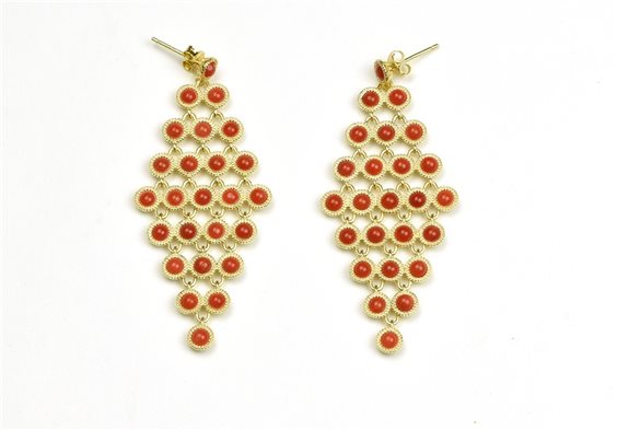 Orecchini Misis Donna THALASSA in Argento Corallo OR10453 - OR10453